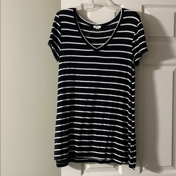 Striped tee shirt dress - Picture 1 of 1